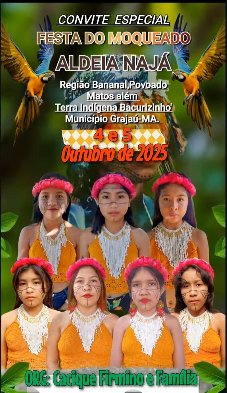 Festa Wira'o Haw na Região Bananal - Aldeia Najá